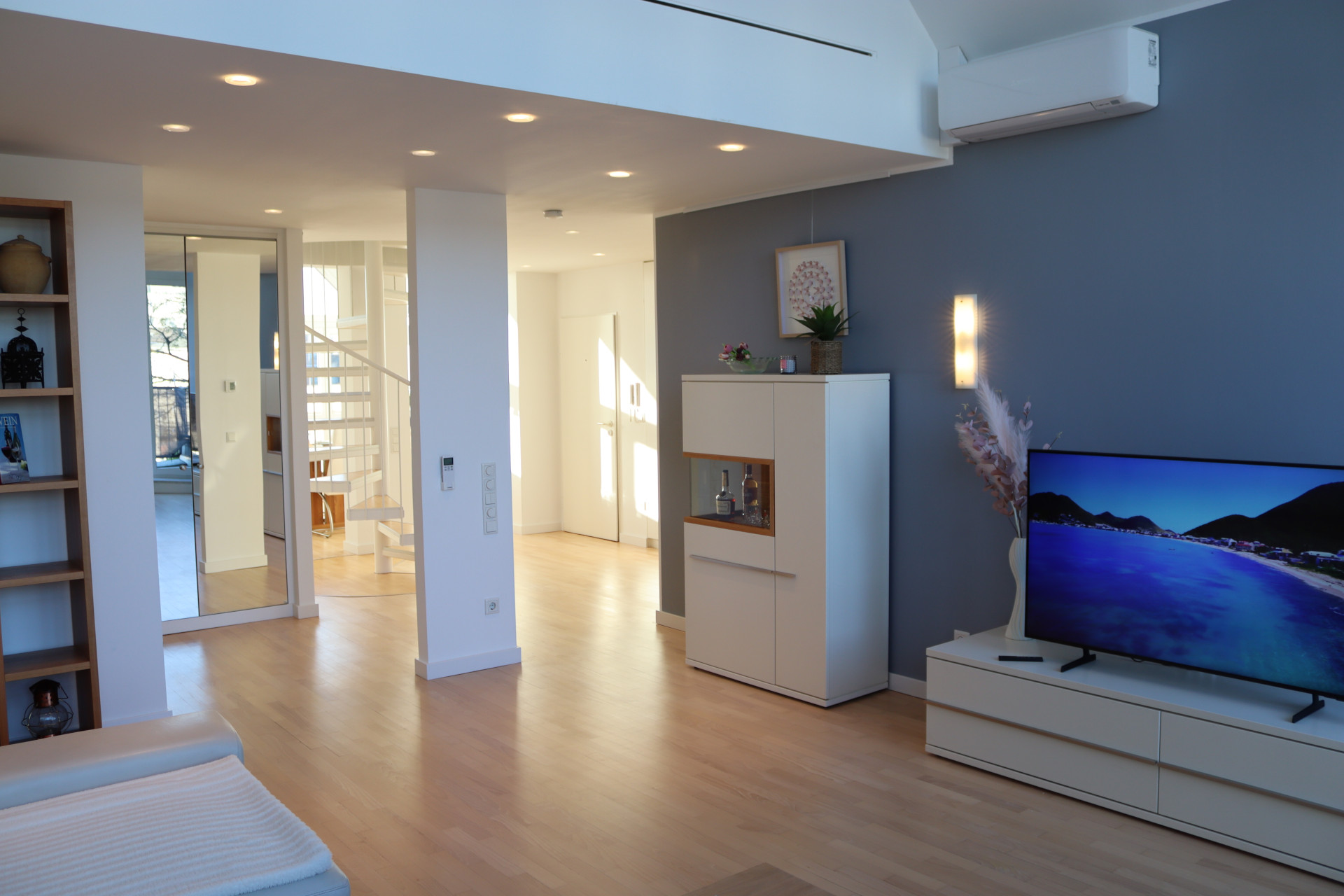 Luxuswohnung Unterbilk Wohnbereich